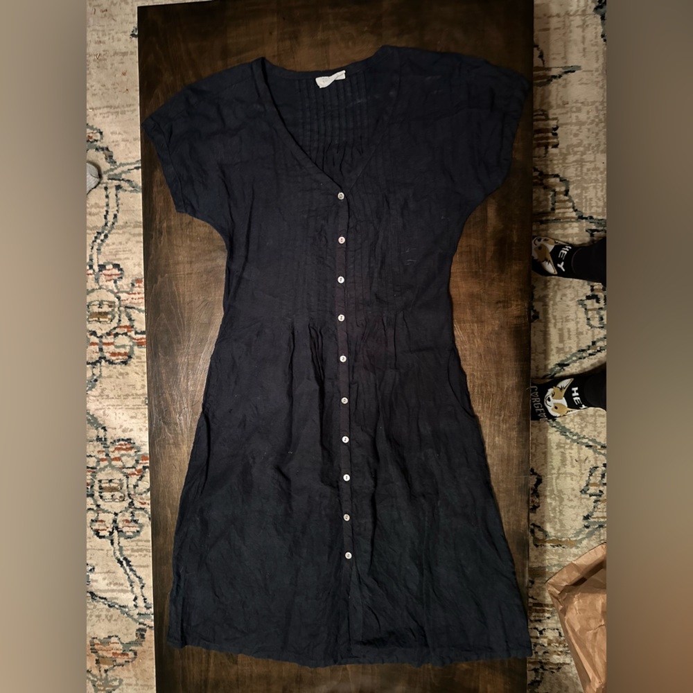 Navy Blue Poetry Brand Dress